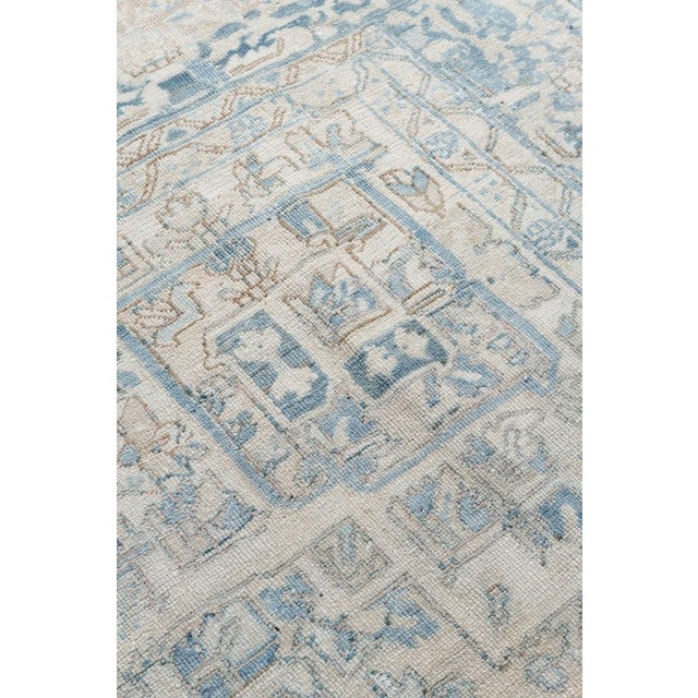 Vintage Heriz Rug 9ft 8in X 12ft 10in For Sale In New York - Image 6 of 12