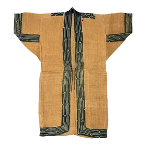 19th Century Ainu Attus Robe on Custom Wall Mount