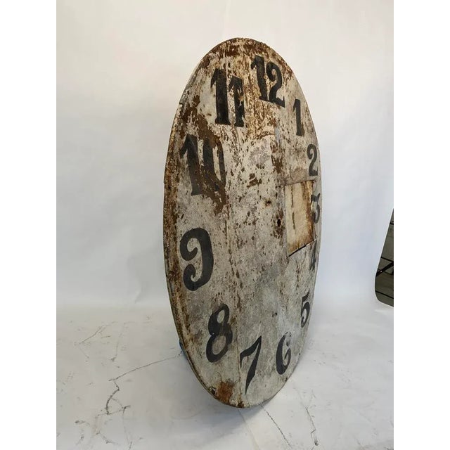 French Late 19th Century Large Clock Face For Sale - Image 3 of 6