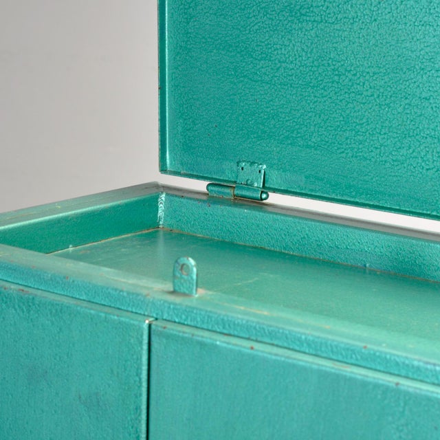 Industrial Iron Cabinet, 1970s For Sale - Image 11 of 15