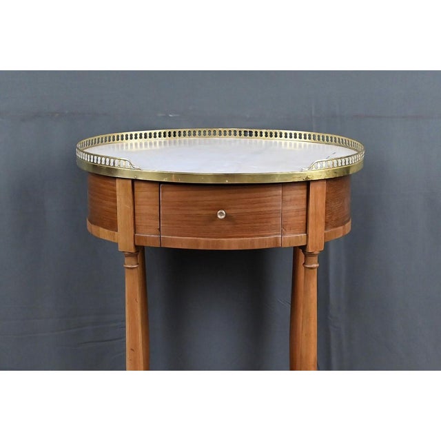 Louis XVI Style Mahogany Coffee Table, Late 19th Century For Sale - Image 11 of 18