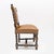 Antique Italian Neo-Renaissance Walnut and Leather Dining Chairs, 1890, Set of 6 For Sale - Image 4 of 14