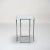 Stone Carrara Marble Kaus Cromo Side Table by Nicola Di Froscia for DFdesignlab For Sale - Image 7 of 7