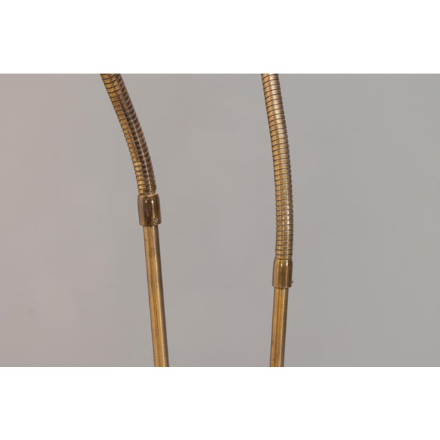 Swedish Twin Neck Floor Lamp, 1960s For Sale - Image 6 of 9