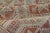 Turkish Vintage Kilim With All-Over Diamond Design With Orange & Yellow For Sale - Image 11 of 12