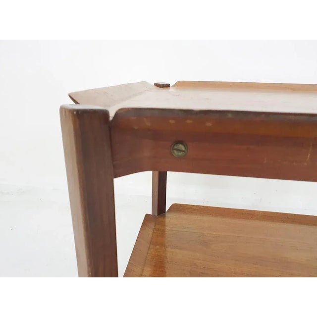 Mid-Century Teak Side Table, the Netherlands, 1960s For Sale - Image 10 of 12