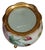 Ceramic VTG Floral Handpainted Porcelain Jardiniere Rose Bowl Vase Gold Three Footed 5" For Sale - Image 7 of 17