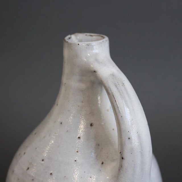 Mid-Century French Ceramic Pitcher by Pierlot, 1960s For Sale - Image 13 of 14