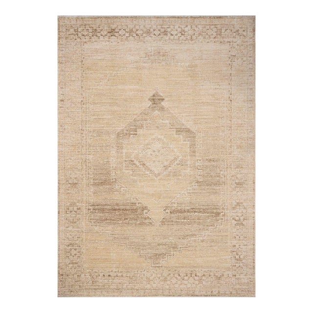 Chris Loves Julia x Loloi Palma Wheat / Taupe 2'-7" x 10'-0" Runner Rug For Sale