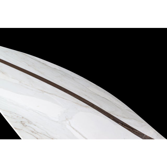 Leaf Marble Table in Calacatta & Eramosa Marble from VGnewtrend, Italy For Sale - Image 6 of 11