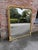Glass Large Antique English Gilt and Black Overmantle Mirror, 19th Century For Sale - Image 7 of 8