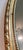 1970s Rococo Style Gold Oval Wall "Bow" Mirror For Sale - Image 9 of 14