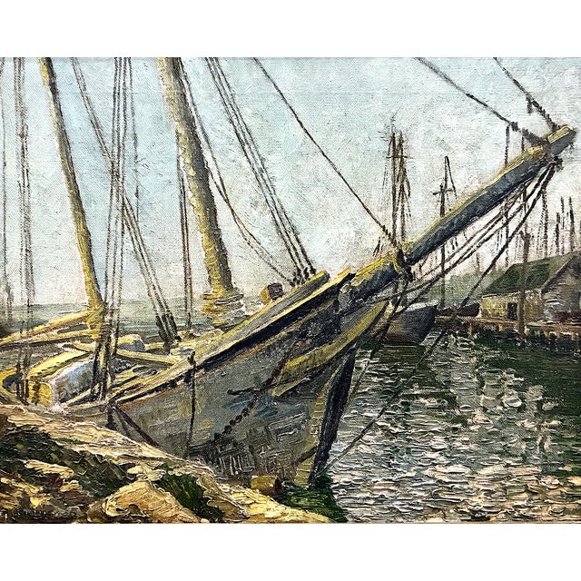 There is something very poignant about a ship that is no longer of use. Who knows how many decades this small two-masted...
