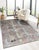 2020s 8x10 Clara Stylish Gray Abstract Hand Knotted Wool Rug For Sale - Image 5 of 5