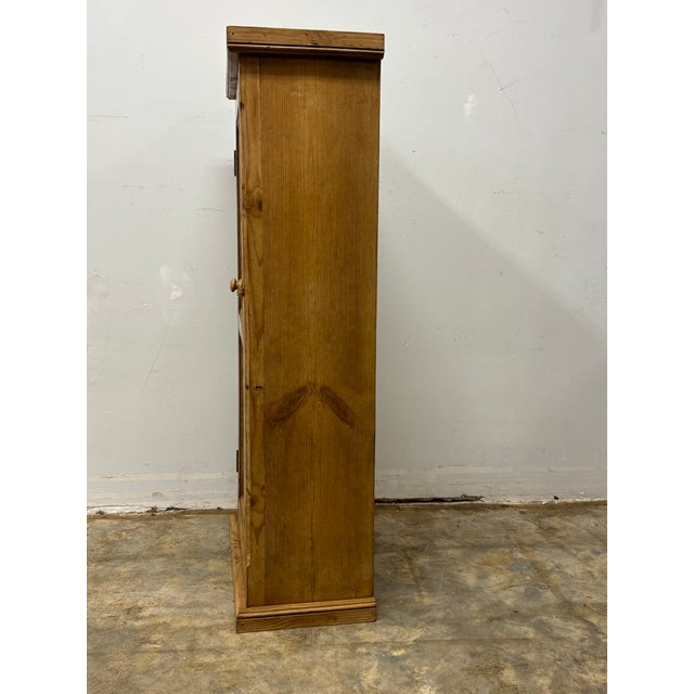 19th Century English Pine Wall Cupboard For Sale In Naples, FL - Image 6 of 8