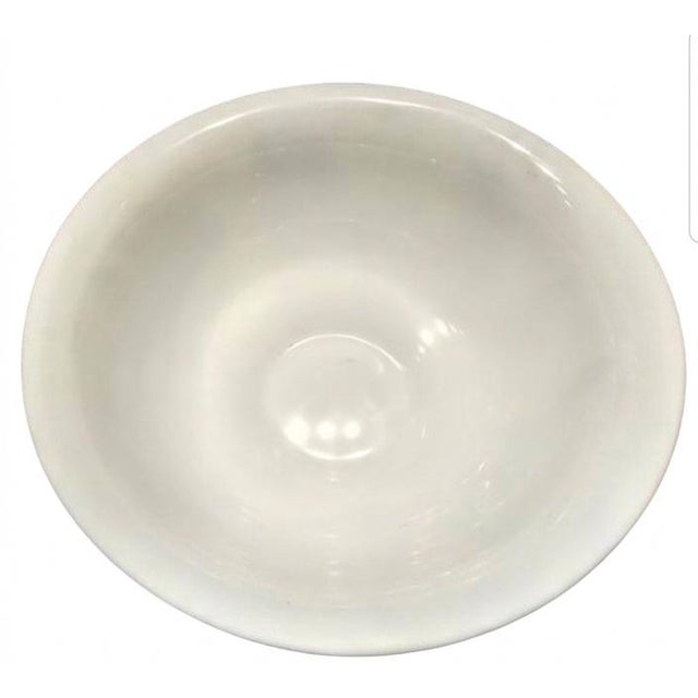 Glass Antique Peking Glass Bowl With Flowers and Bird Motifs For Sale - Image 7 of 7