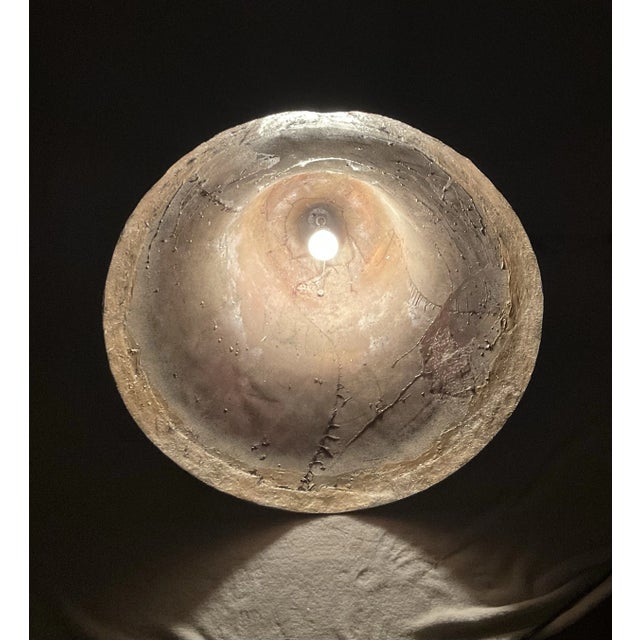 1950s Vintage Christmas Light Monumental Oversized Fiberglass Lighted Bell, C. 50s 60s For Sale - Image 5 of 12