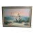 1960s W. Dawson Impressionist Florida Seascape With Pelican Oil on Canvas Painting For Sale