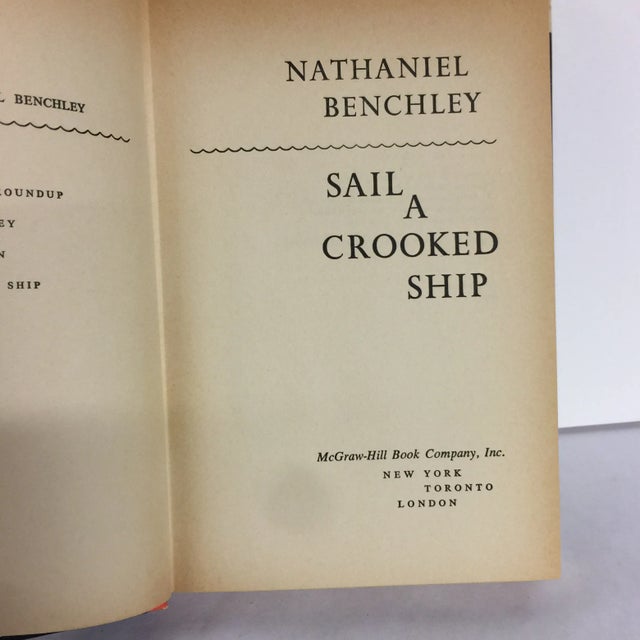 Nathaniel Benchley "Sail a Crooked Ship" 1960 Book For Sale - Image 4 of 7