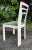 Wood 1980s Postmodern Lacquered Dining Chairs Newly Reupholstered - Set of 4 Offwhite For Sale - Image 7 of 11