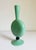 1920s Art Deco Mint Glass Vase For Sale - Image 4 of 9