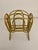Vintage Mid-Century Modern Bentwood Rattan and Bamboo Magazine Rack. For Sale - Image 10 of 12