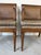 Wood 70's Vintage French Louis XVI Style Arm Accent Chairs - A Pair For Sale - Image 7 of 15