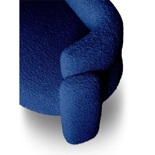 Not Yet Made - Made To Order Embrace Cormo Cobalt Sofa by Royal Stranger For Sale - Image 5 of 8