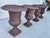 Set of 4 Antique French Cast Iron Garden Urns, Circa 1920 For Sale - Image 11 of 12