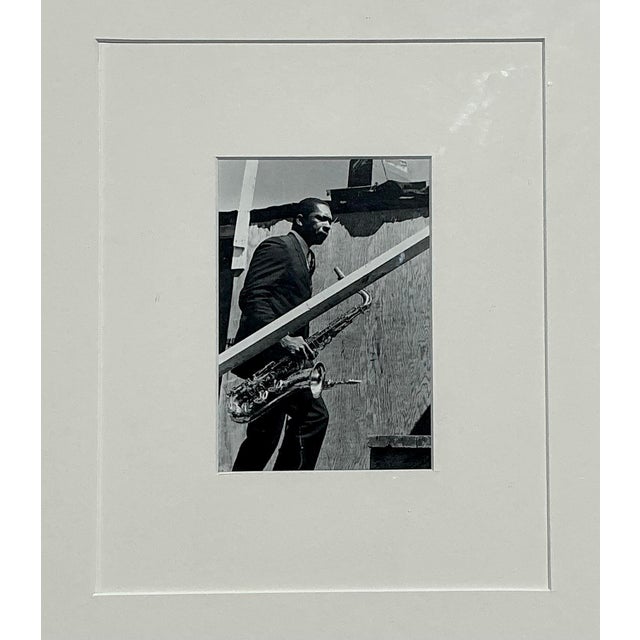 Vintage MCM Original Tour a Photograph of John Coltrane For Sale In West Palm - Image 6 of 12