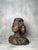 Wood Antique Carved Wooden Female Bust For Sale - Image 7 of 10