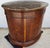 Wood Henredon Style Mahogany & Marble Drum Center Side Bedside Table For Sale - Image 7 of 13