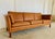 Mid-Century Danish Cognac Three Seater Sofa by Morgans Hansen For Sale - Image 9 of 18