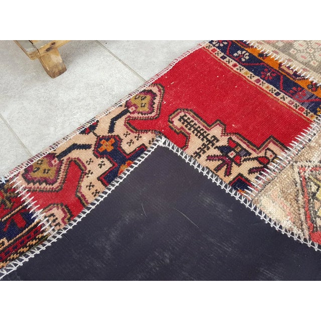 Ethnic Vintage Anatolian Carpet For Sale - Image 10 of 10