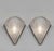 NOVERDY wall sconces A wonderful pair of large 1925-1930 French art deco wall lights. The solid brass mounts hold two...