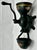 Rare Large Size Antique Enterprise #350 American Cast Iron Wall Mount Hand Crank Coffee Grinder For Sale - Image 4 of 18