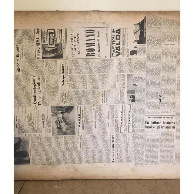 Ermete Lancini, Abstract Collage, 1960s, Mixed Media For Sale - Image 17 of 18