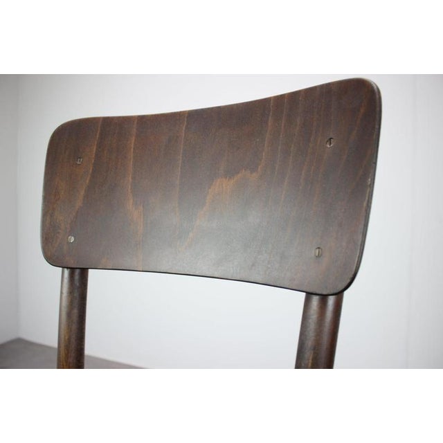 Bentwood Chairs from Thonet, Former Czechoslovakia, 1920s, Set of 2 For Sale - Image 6 of 15