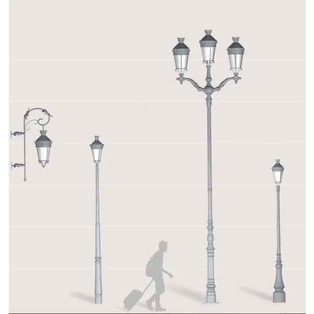 Street Lantern from Lenzi, 1980s For Sale - Image 14 of 15