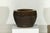 Vintage Chinese Brown and Blue Glazed Handcrafted Ceramic Planter For Sale - Image 4 of 17