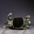 Bronze Horse Figure - Archaic Style Statue With Saddle For Sale - Image 9 of 10