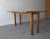 1950s European Craftsman Drop Leaf Dining Table With Sawtooth Legs For Sale - Image 9 of 12