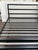2010s California King Room & Board Parsons Bed Frame, Natural Steel For Sale - Image 5 of 12