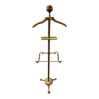 Solid Brass Valet From the 1970s For Sale