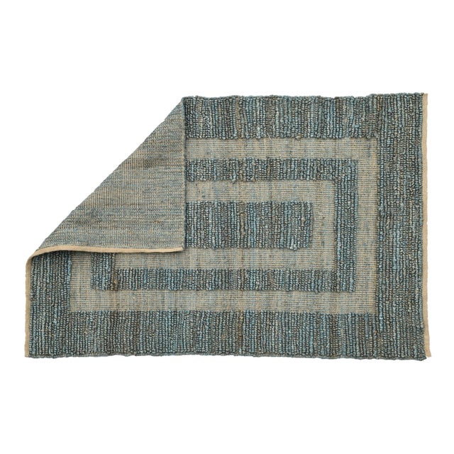 Boho Chic Monterey Jute Rug, 3x5 For Sale - Image 3 of 5