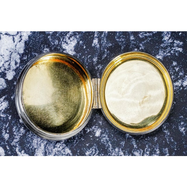 Magnificent Antique Grand Tour Box 19th Century Carved Shell Cameo Mixed Metals Gemstones Zeus Neoclassical Continental Silver For Sale - Image 14 of 15