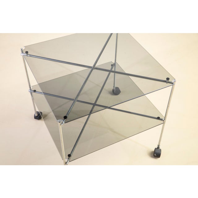 1970s Biplano Model Coffee Table by Bruno Munari for Robots Milano, 1972 For Sale - Image 5 of 9