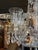 1930s 1930s Hollywood Colonial Style Clear Crystal Five Light Chandelier For Sale - Image 5 of 13