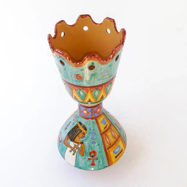 Vase from Volpi Deruta, 1950s For Sale - Image 6 of 10