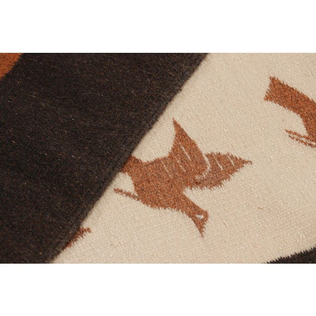 Textile Rug & Kilim’s “Sky and Water Ii” m.c. Escher-Style Tapestry With Pictorials For Sale - Image 7 of 7